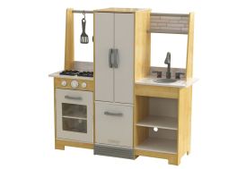 Kidkraft Cuisine enfant Uptown blanche en bois - Jouet d'imitation pas cher  