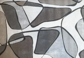 Tapis de salon rectangulaire en polypropylène Heatset - Orbit