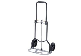 Chariot Diable de Transport Pliable en Acier et Aluminium Charge Max. 90 kg Workmen Storage