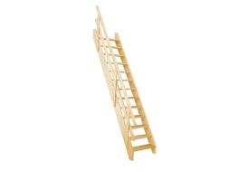 Échelle de Meunier Bois sur Pivots Réglables