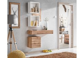 Ensemble meuble mural en bois meubles de chambre ASM Easy III