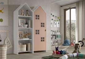 Armoires de chambre d'enfant en bois Vipack Casami