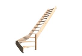 Escalier quart tournant en bois Burger Nostra