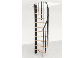 escalier en colimaçon pour petites trémies 120 x 65 cm à 140 x 75 cm