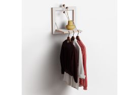 Étagère penderie murale en bois Ambivalenz Hängrail