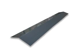 Faîtière double pour panneau de toiture acier imitation tuiles anthracite