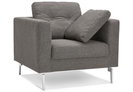 Fauteuil Kokoon Design Abba Mini Gris