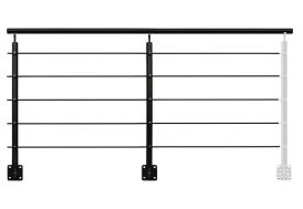 Garde-corps en aluminium Kordo Opalu