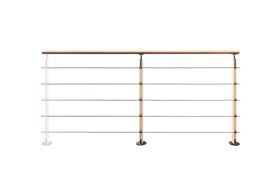 Garde-corps en bois et inox Kordo Hesta