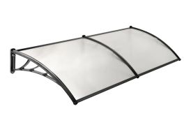 Marquise de porte en polycarbonate Werka Pro