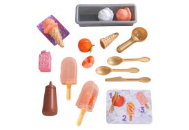 Kit de dinette pour apprendre à cuisiner des glaces à la pêche