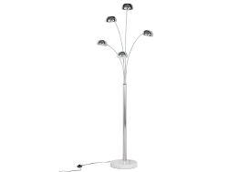 Lampadaire en Métal Chromé Kokoon Design Bush 200 cm