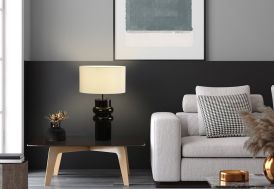 Lampe à poser en céramique Almeria