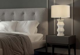 Lampe à poser en céramique Ibiza