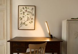 Lampe à poser LED en bois Rapid