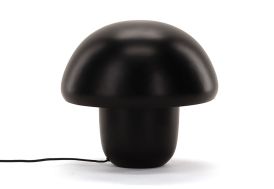 Lampe champignon noire