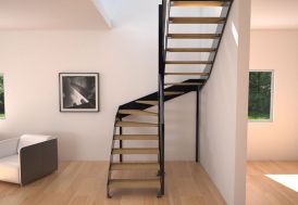 Limons Tokyo pour Escalier Demi Tournant en Acier (281 à 350 cm)
