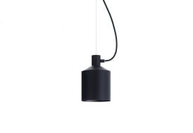 Luminaire en Aluminium Zero Silo Noir