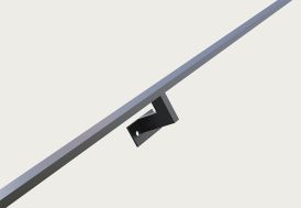 main courante en acier pour escalier sur mesure