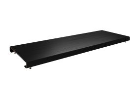 Marche droite en acier pour escalier sur mesure