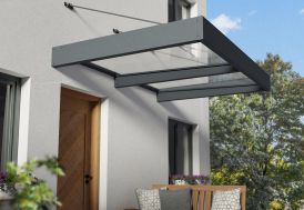 Marquise aluminium sur mesure, marquise polycarbonate, Anavi