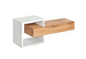 Coffre à Jouets Banc Fenna en Bois Gris