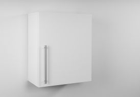 Meuble haut en métal blanc 72 cm