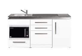 Mini-Cuisine Inox avec Frigo, Four et Induction MPBES150 - Stengel