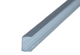 Profil obturateur en aluminium pour polycarbonate 16 mm - Brut 98 cm