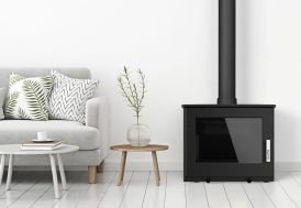 Poêle à bois compact en fonte Supra Usko 