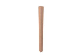 Poteau pour garde-corps intérieur en bois Hecto