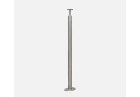 Poteau pour garde-corps intérieur ou extérieur en inox Inoca