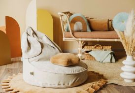 Pouf bunny pour enfant 