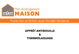 Finition acier pour escalier sur mesure IDA / ELIA / JONA / ANA