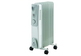 Radiateur bain d'huile Chauffage électrique 1500 Watts