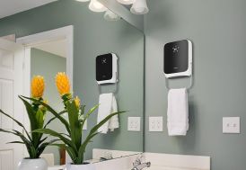 Radiateur sèche-serviettes soufflant Berenice – 2000 W