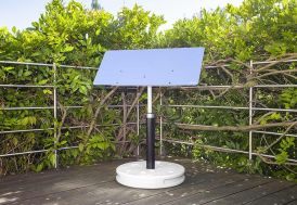 réflecteur de lumière sur pied pour jardin