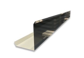 Rive pour panneau de toiture en acier anthracite