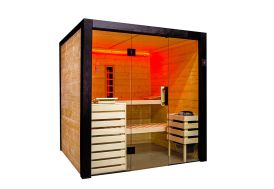 Cabine de sauna traditionnel Harvia Family Large