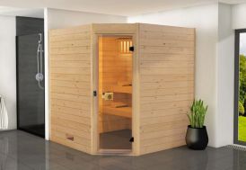 Sauna traditionnel en bois d'épicéa 5 places 