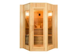 Sauna traditionnel en bois d'épicéa canadien