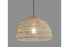 Suspension luminaire en rotin tressé lustre ACB Evens Ø 40,5 cm 