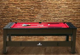 Table Réversible Billard Américain et Air-Hockey 217x107x81cm Billard