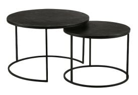 Tables gigognes noires de la marque Athezza 