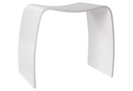 Tabouret Bas Kokoon Design Mitch Blanc