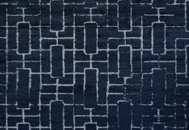 Tapis de décoration intérieure bleu