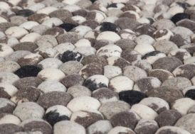 Tapis en Laine de Nouvelle-Zélande Pebble 70x140cm