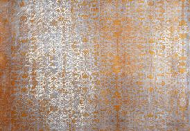 Tapis d'intérieur orange 