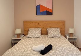 Tête de lit en bois 160 cm - Dolomites Matour Déco Bois