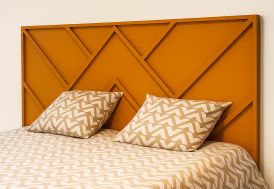 Tête de lit en bois d’épicéa - Pic du Midi Matour Déco Bois